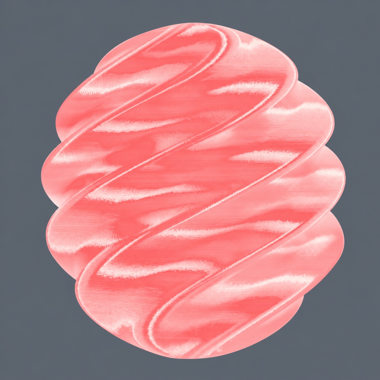 Coral Pink supplied color sample