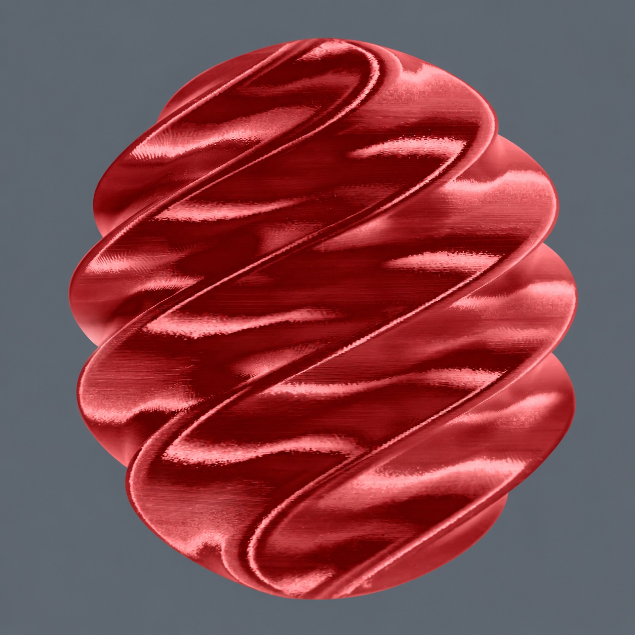 Silk Carmine Red supplied color sample