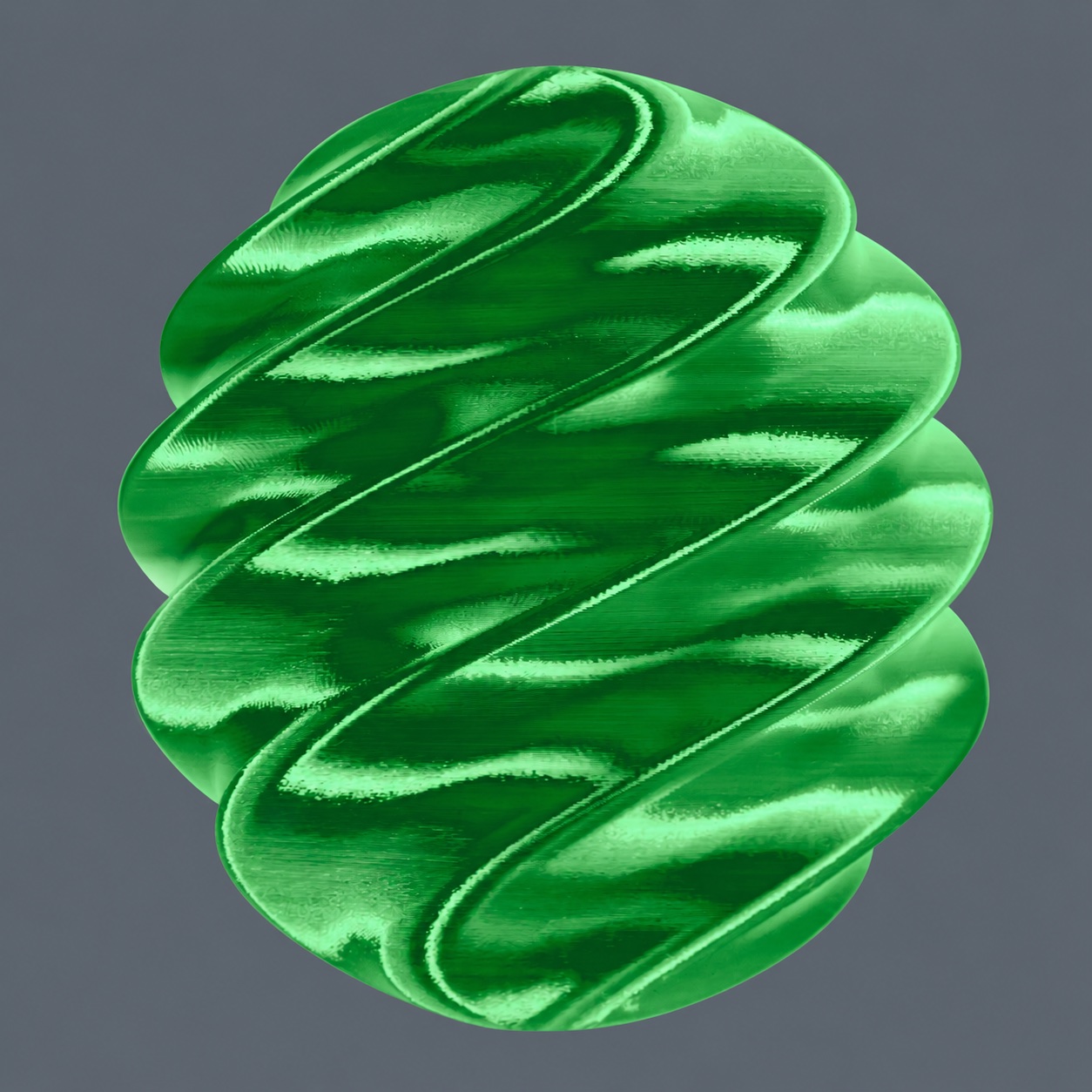 Silk Christmas Green supplied color sample