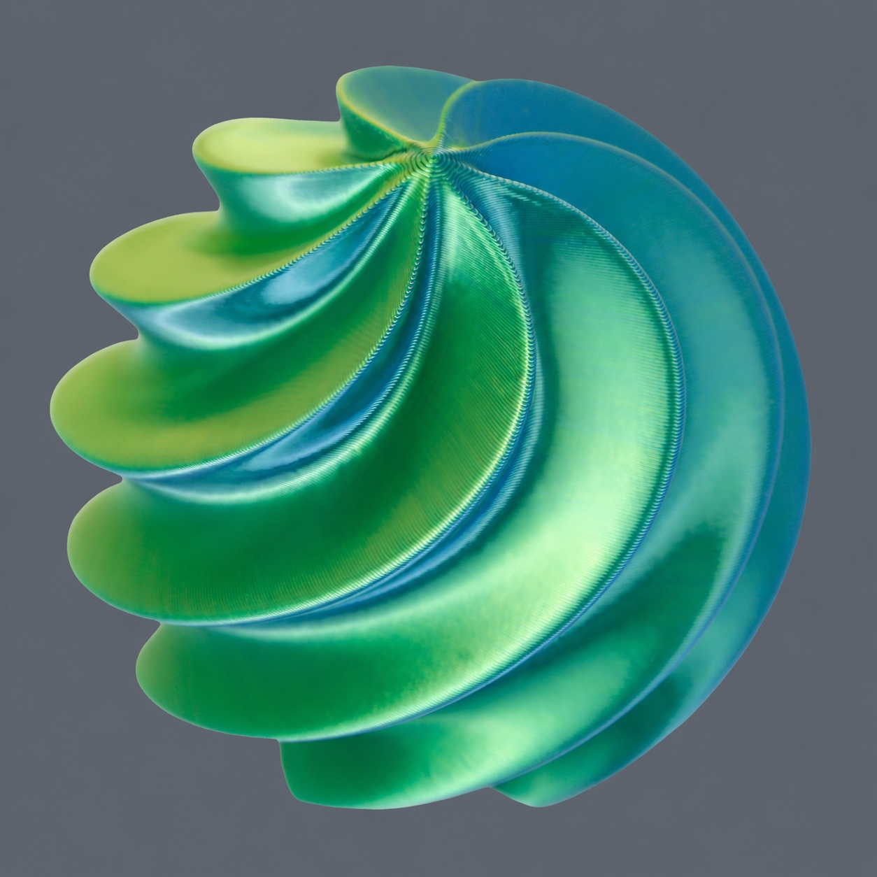 Yellow, Green & Blue supplied color sample