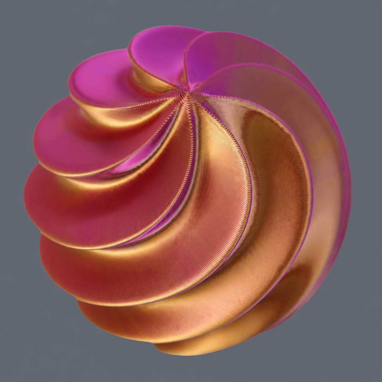 Red, Gold & Purple supplied color sample