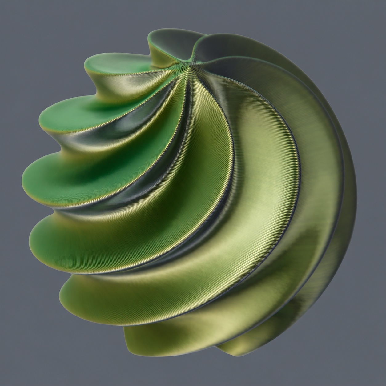 Black, Green & Gold supplied color sample