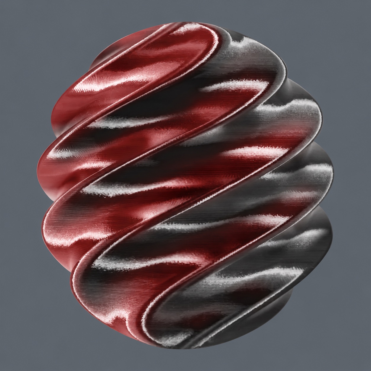 Midnight Red & Black supplied color sample