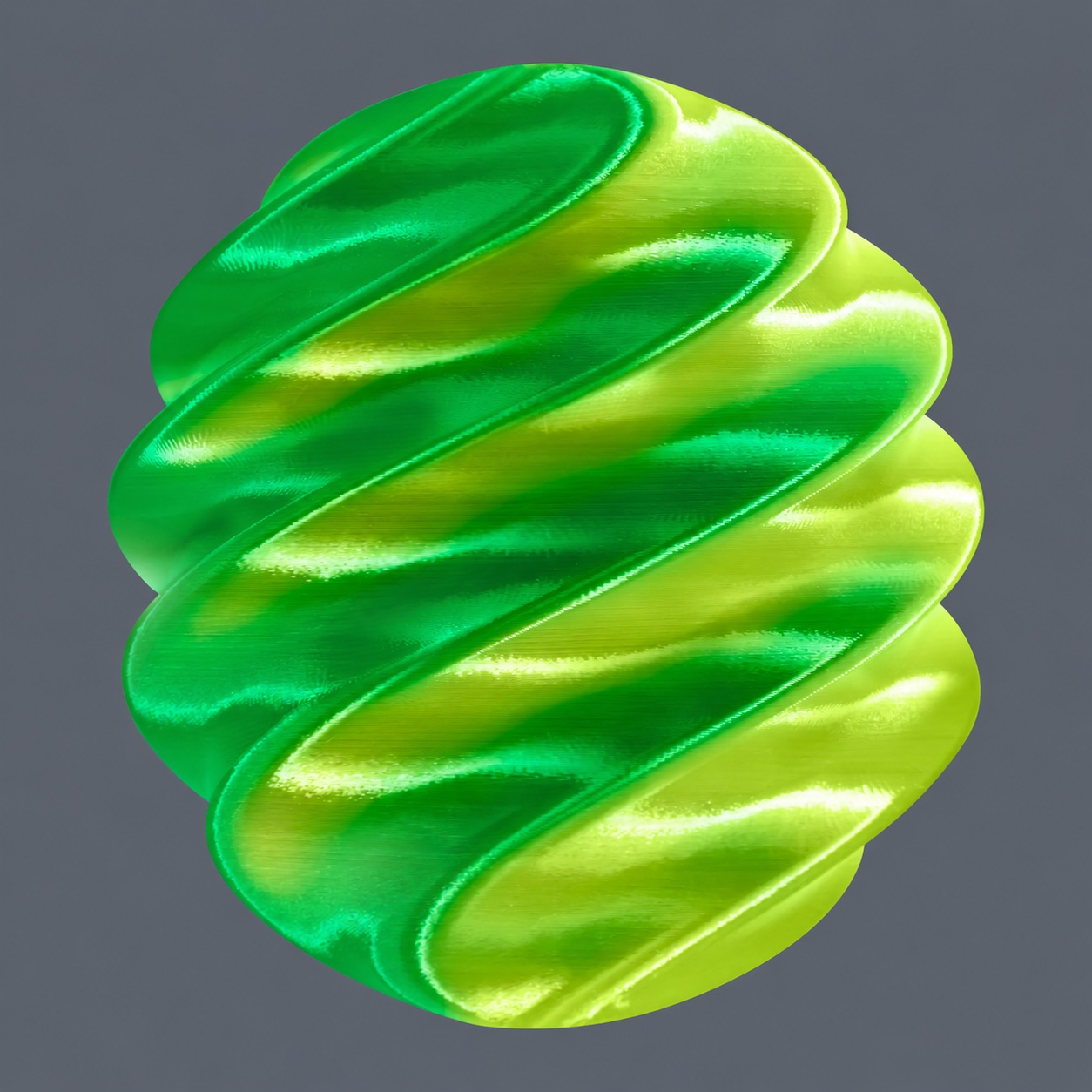 Lemon Yellow & Green supplied color sample