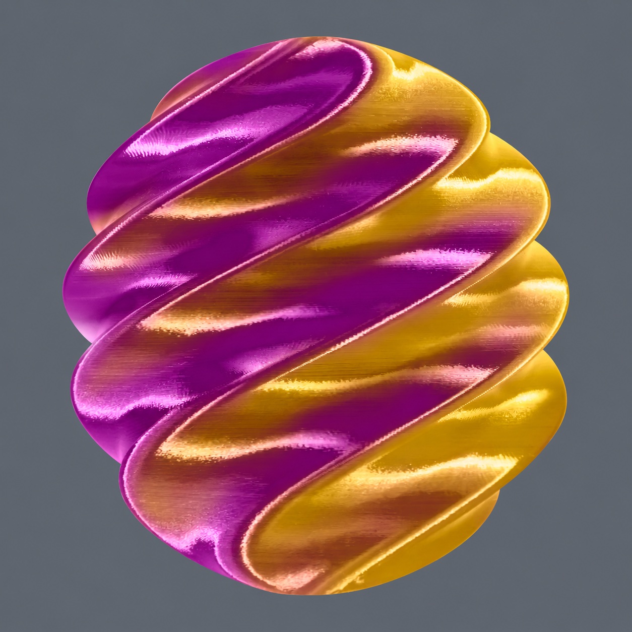 Royal Purple & Gold supplied color sample