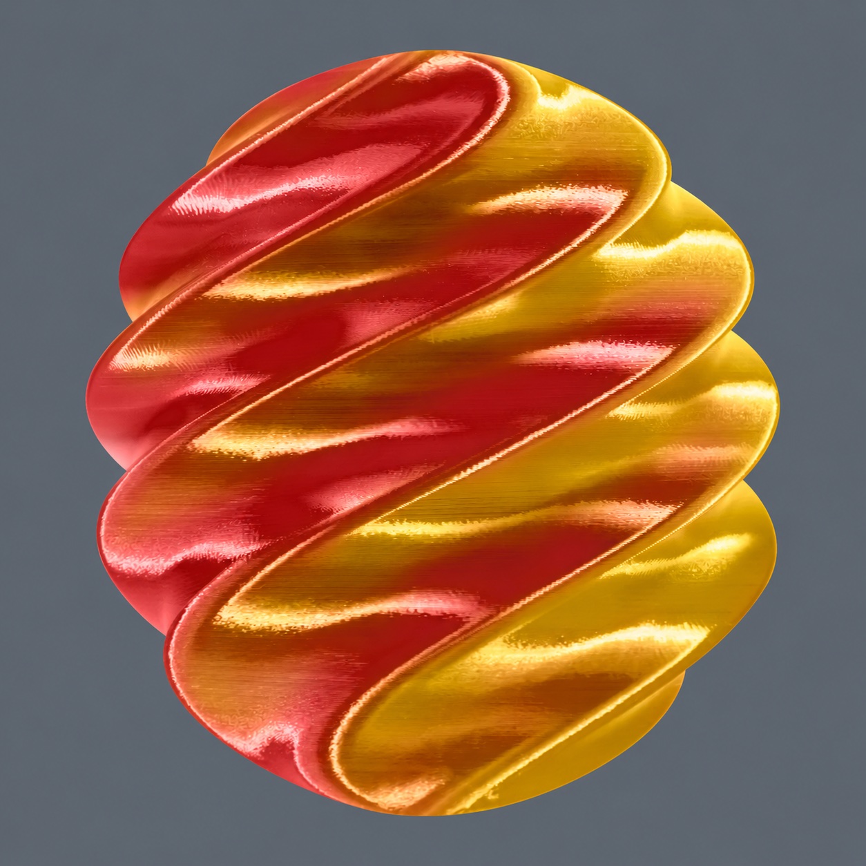 Brilliant Red & Gold supplied color sample