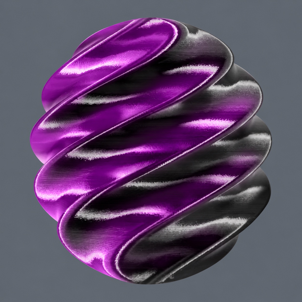 Phantom Black & Purple supplied color sample