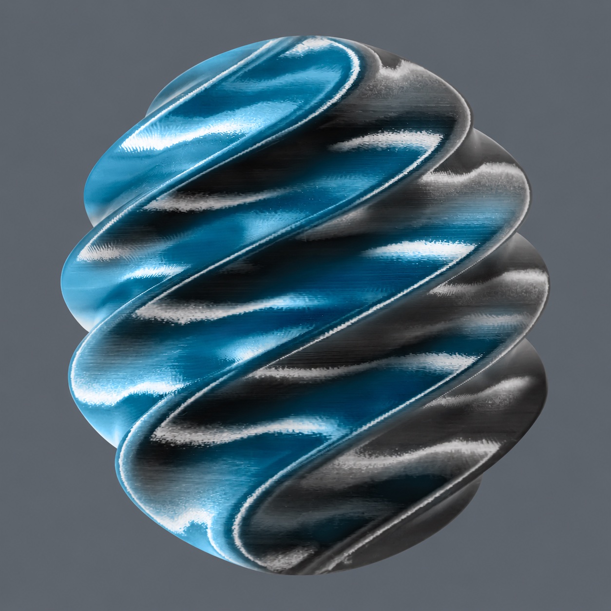 Inky Blue & Black supplied color sample