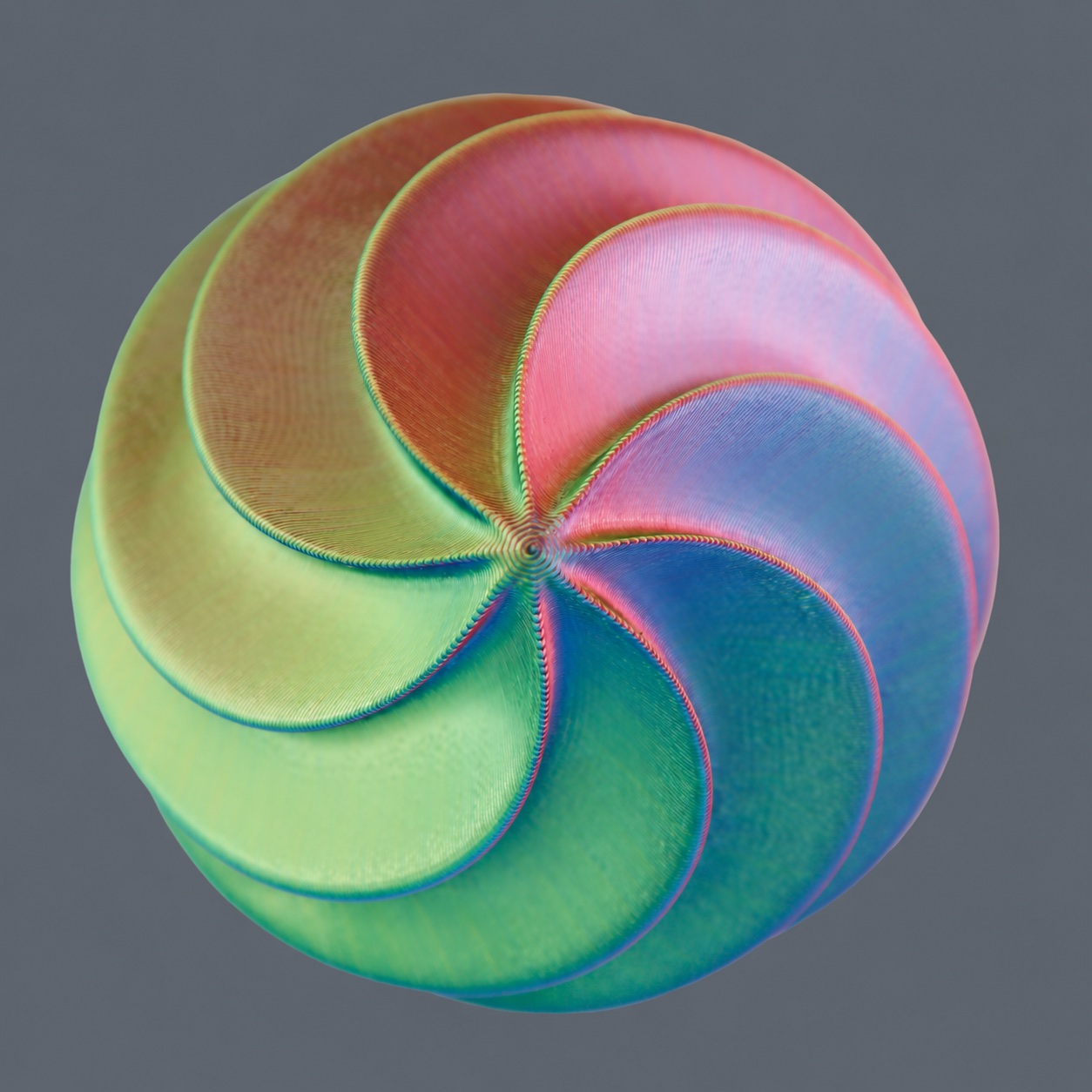 Luminous Rose & Blue supplied color sample