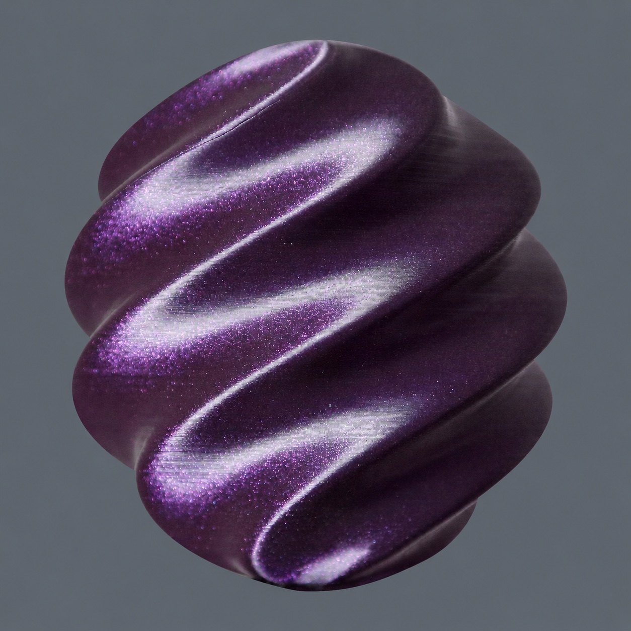 Pearlescent Green, Red & Purple supplied color sample