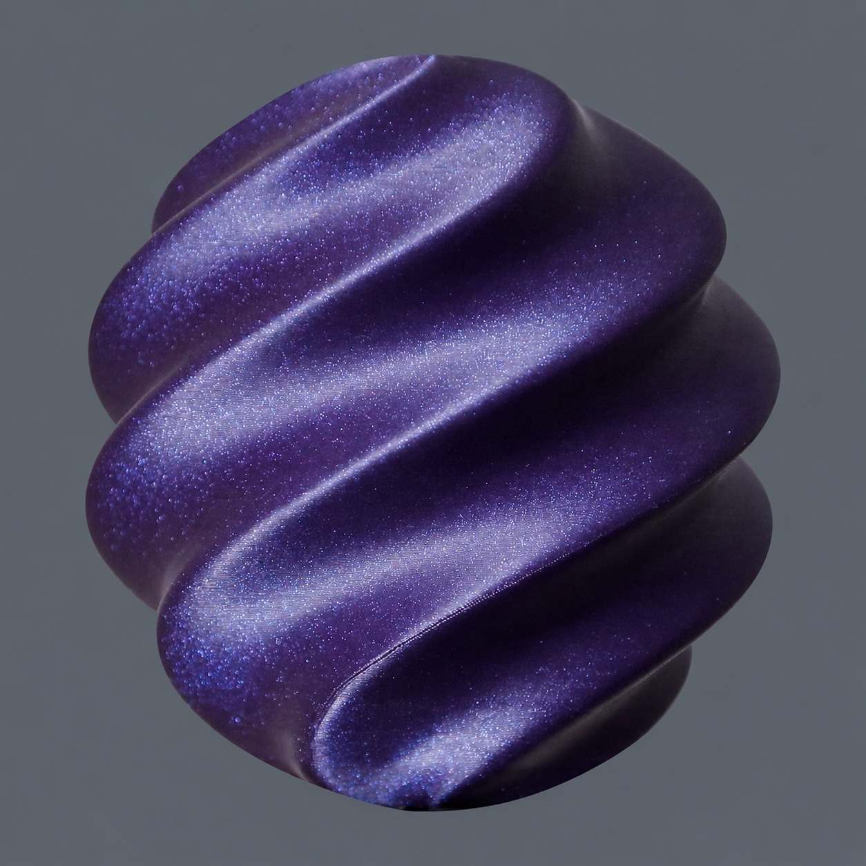 Pearlescent Red, Purple & Blue supplied color sample