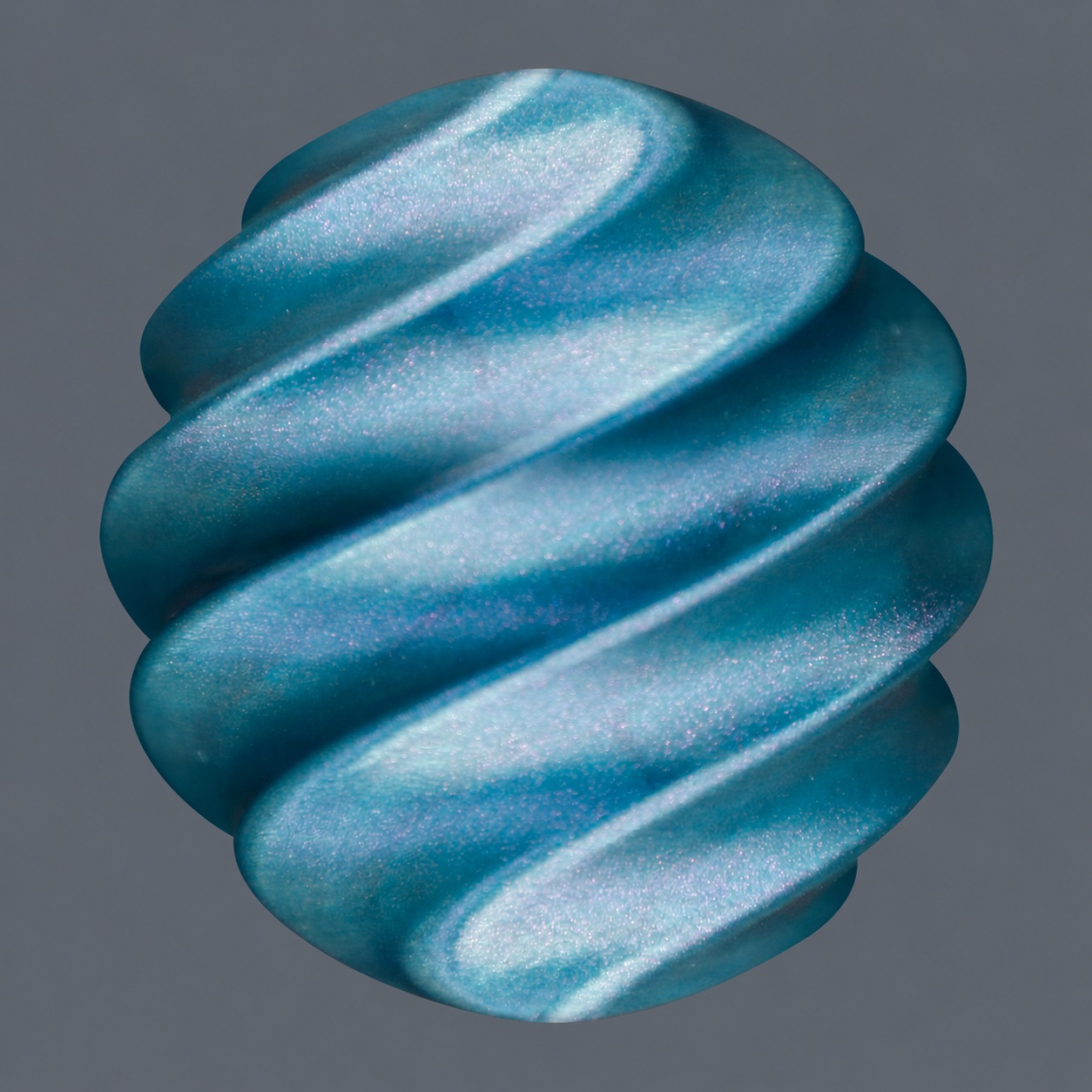 Pearlescent Blue, Purple & Gold supplied color sample