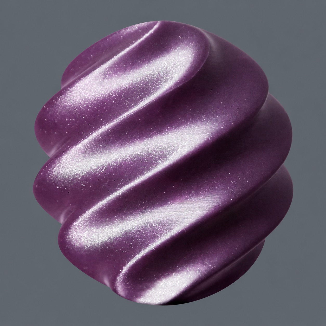 Pearlescent Purple, Blue & Gold supplied color sample