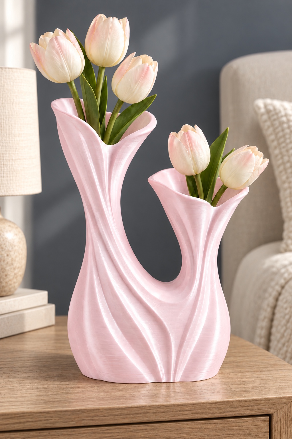 Split Bloom faux-stem styling direction