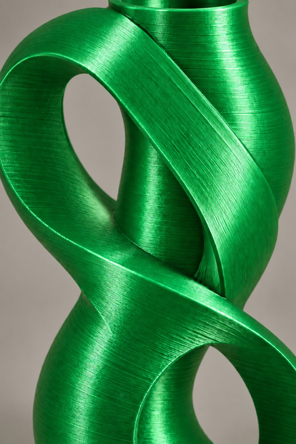 Infinity Coil surface and form detail visualization