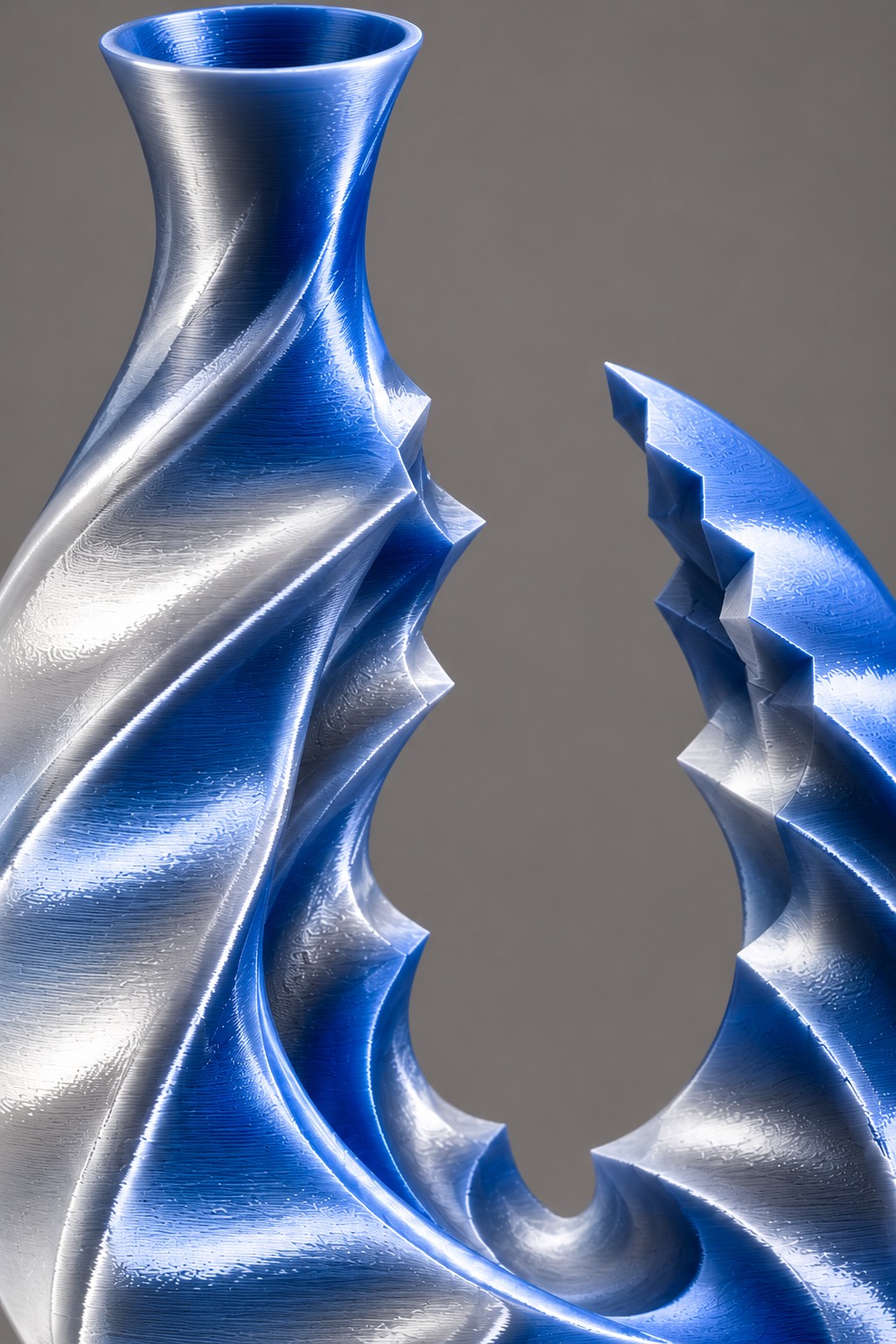 Lunar Fracture surface and form detail visualization