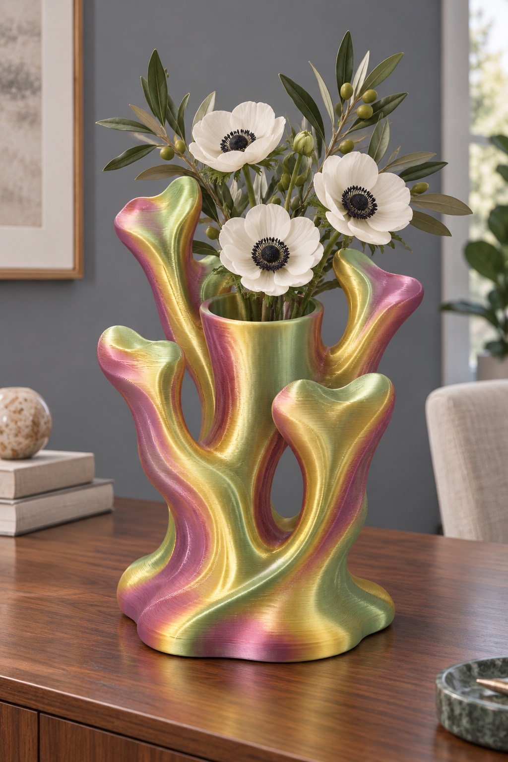 Coral Crown faux-stem styling direction
