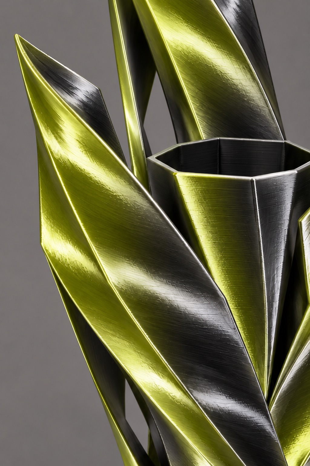 Folded Wing surface and form detail visualization