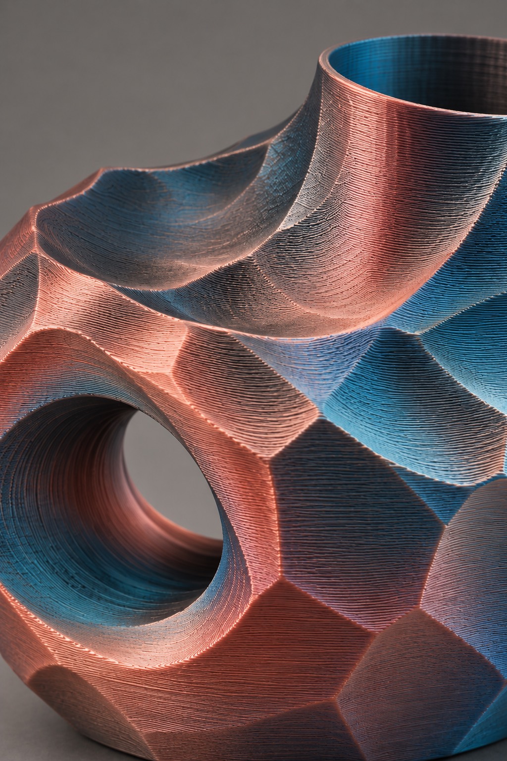 Meteor Crater surface and form detail visualization