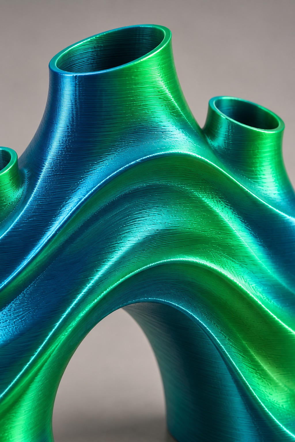 Wave Bridge surface and form detail visualization