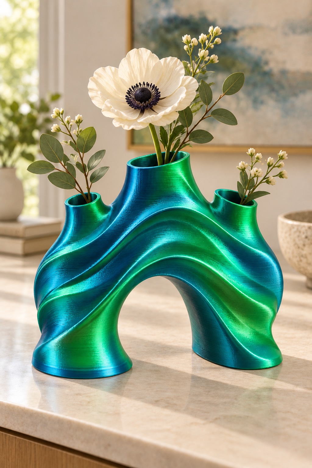 Wave Bridge faux-stem styling direction