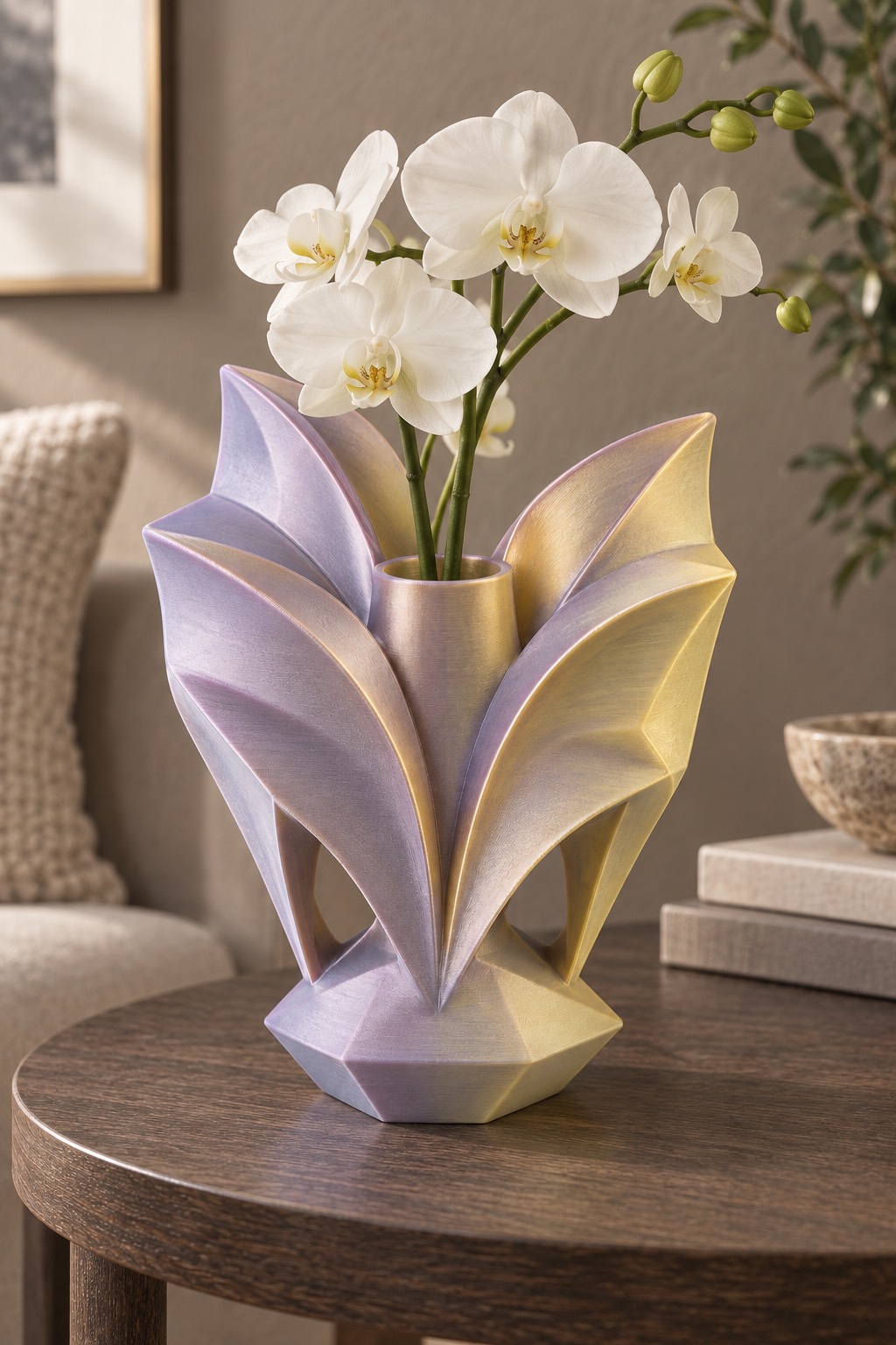 Butterfly Fold faux-stem styling direction